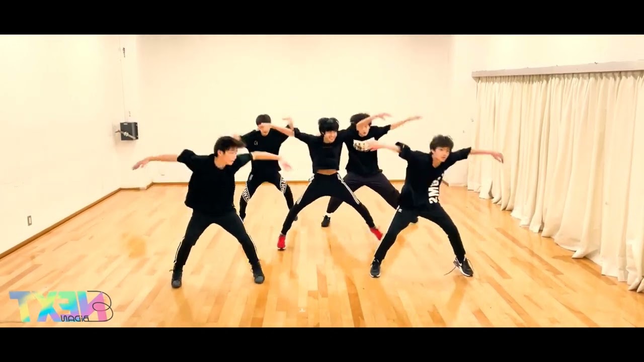 teamb from ebidan next run on this my way dance mirrorred