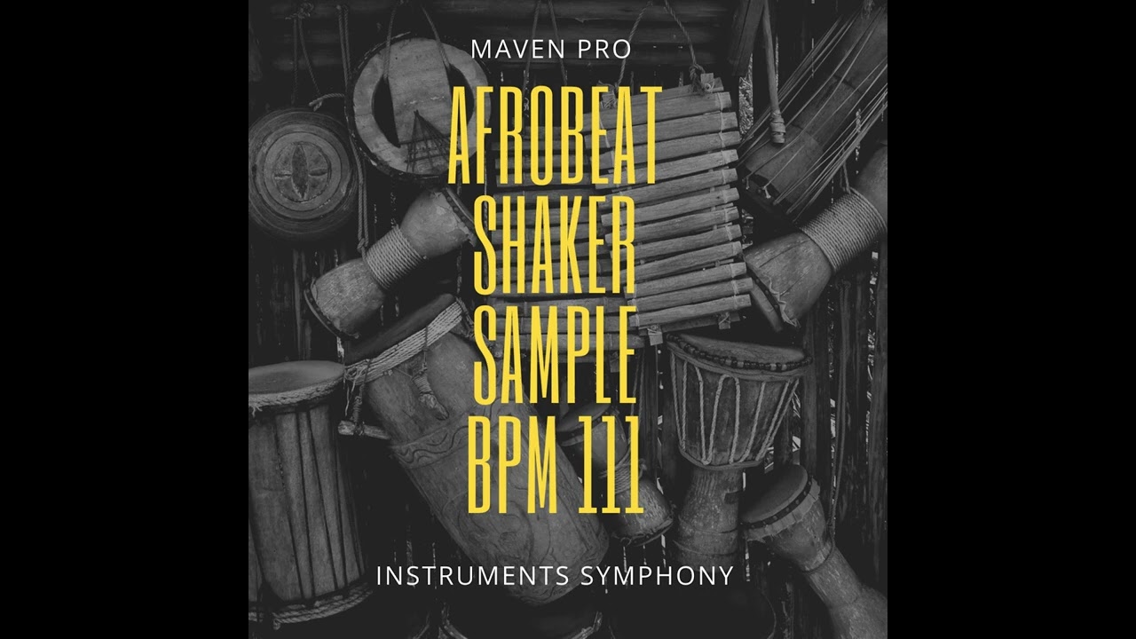 afrobeat shaker sample 111 bpm