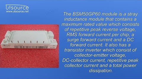 BSM50GP60 Stray Inductance Module, Utsource