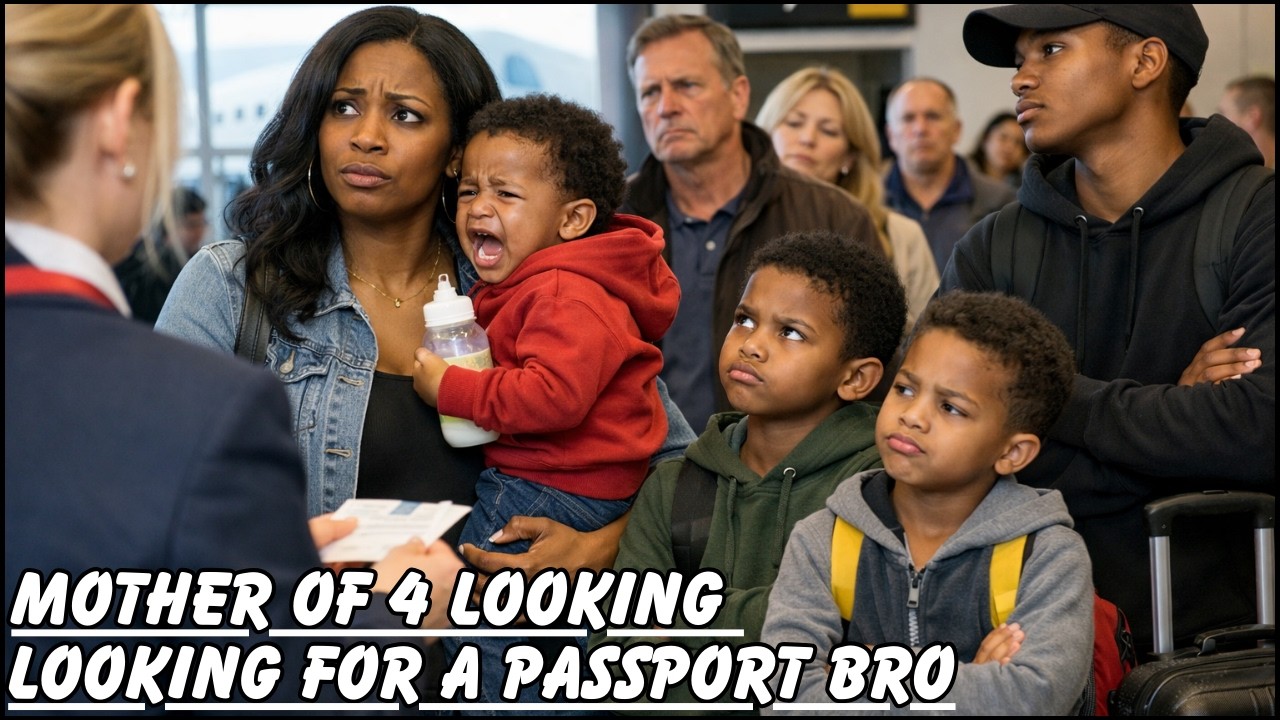Mother of 4 Wants a Passport Bro! Comes on Kendra G in a Moo Moo!