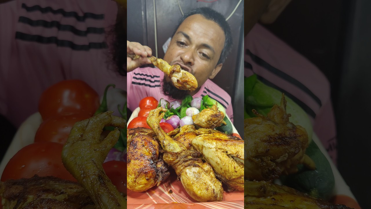 Chicken Fries Tomato Cucumber Chili