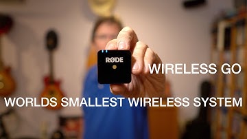 RODE Wireless Go - Words Smallest Wireless Lavalier Microphone