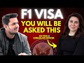 Most common f1 visa interview questions asked by us visa officer