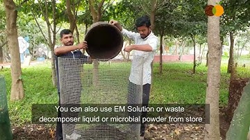 Stainless Steel Mesh Composter (SS Mesh), Easy and efficient composter for Kitchen waste, Dry leaves