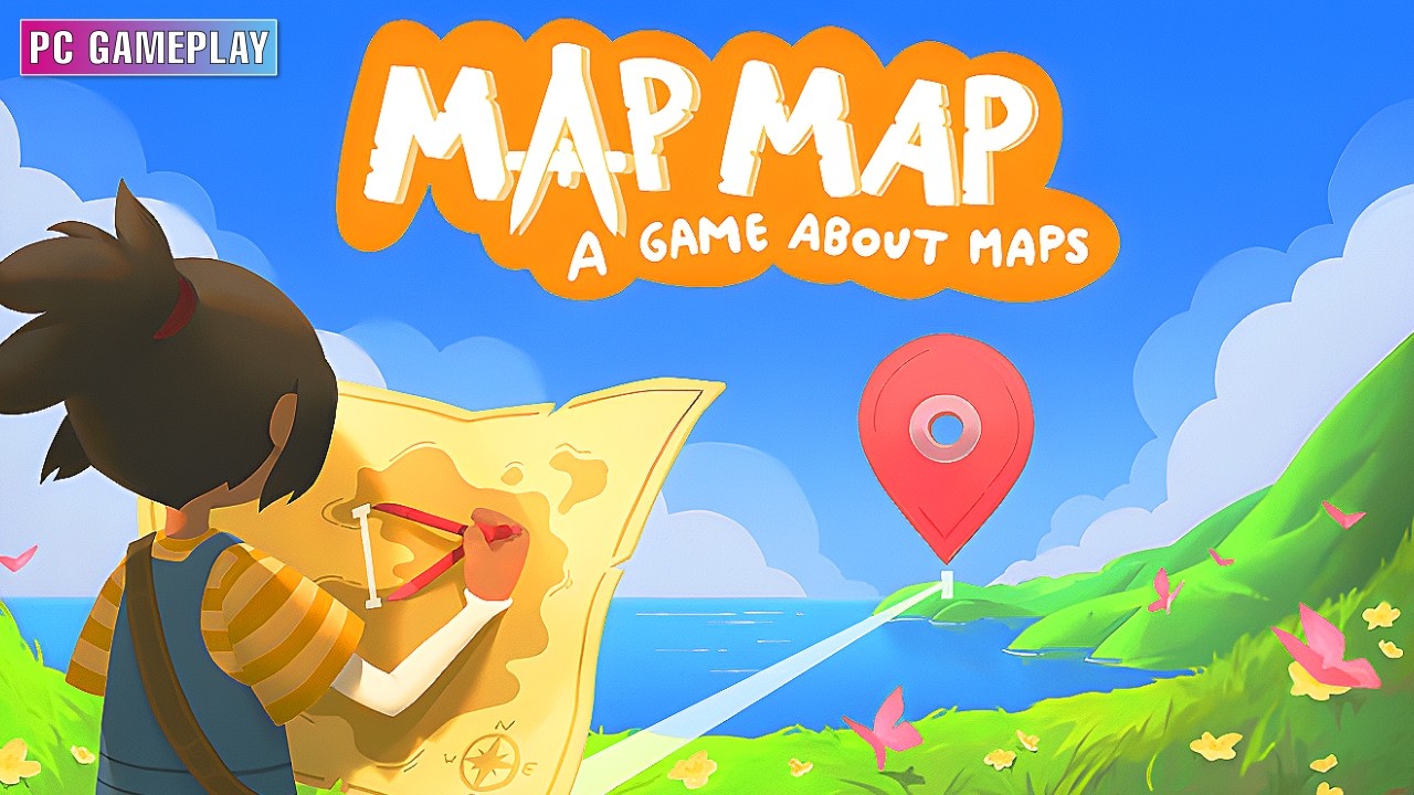 Map Map - A Game About Maps (Demo) | PC Gameplay No Commentary