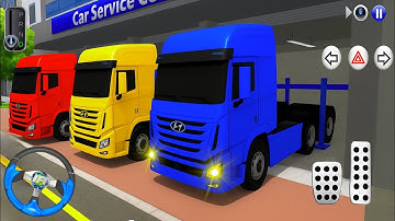 New 3 Truck Parking in Repair Shop ✨ 3D Driving Class 2025 🎉 Android iOS Gameplay🎮