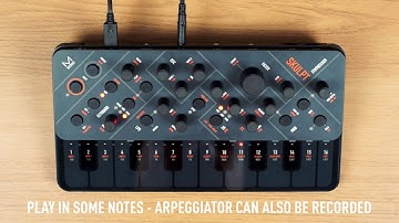 Modal Electronics SKULPT synthesiser Sequencer Demo