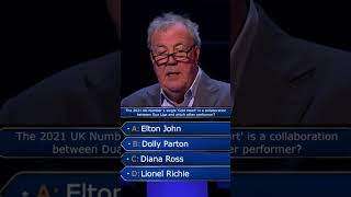 Jeremy Reveals His Young Female Pop Obsession | #Shorts | Who Wants To Be A Millionaire?