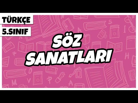 5. Sınıf Türkçe - Söz Sanatları | 2022