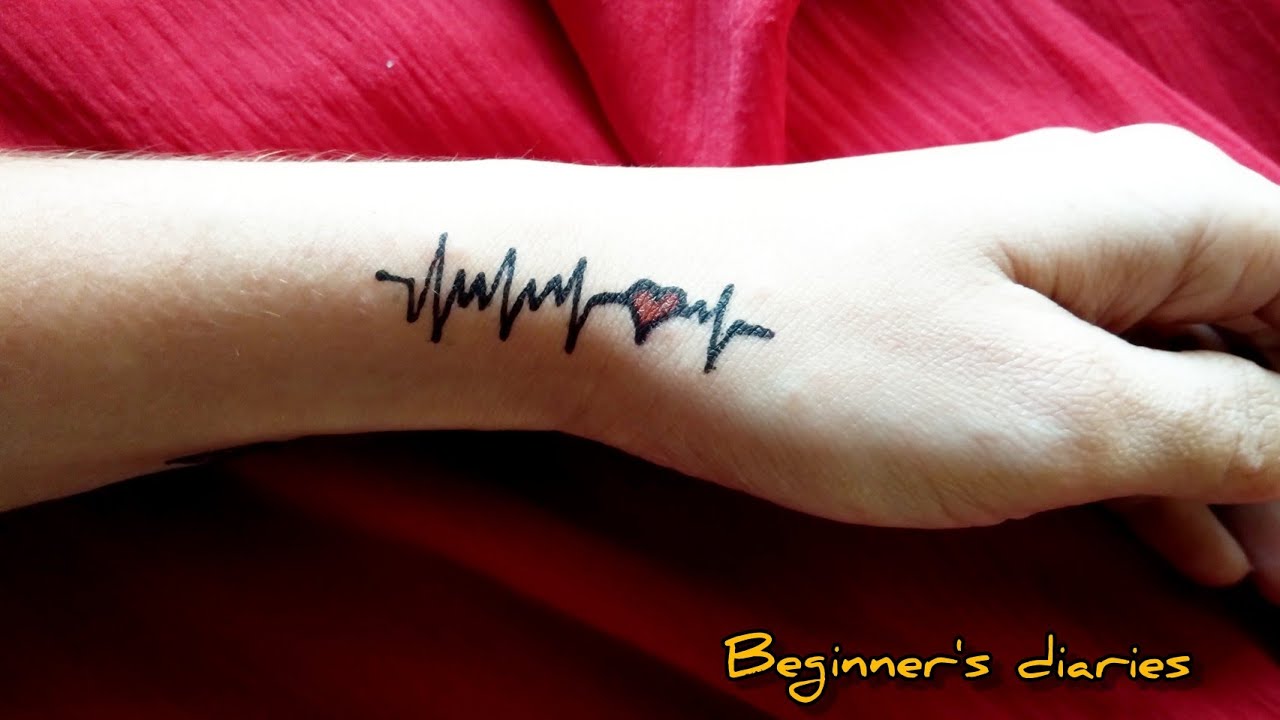 Heartbeat/semicolon/KH Lock tattoo by Steve Adams at Big Daddys, Port  Charlotte, Fl : r/tattoo