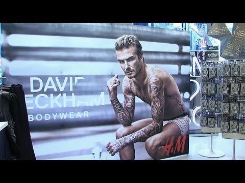 H&M Features David Beckham and New Technology in Super Bowl Ad