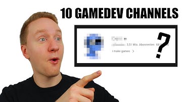 TOP 10 Gamedev Channels! Probably not the ones you think...