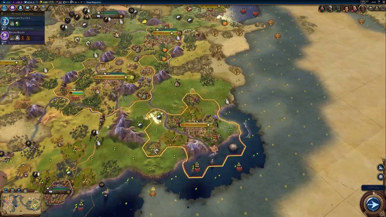 Карта терра civilization 6