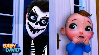 Monsters At The Door!  Nursery Rhymes & Kids Songs | Baby David