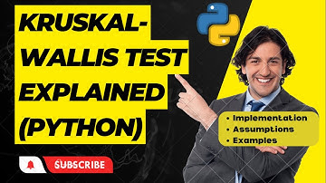Kruskal-Wallis Test explained with Python Implementation