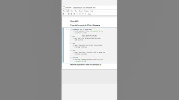 Master LLDB: 5 Essential Commands for Efficient Debugging in Computer Science Engineering #LLDB