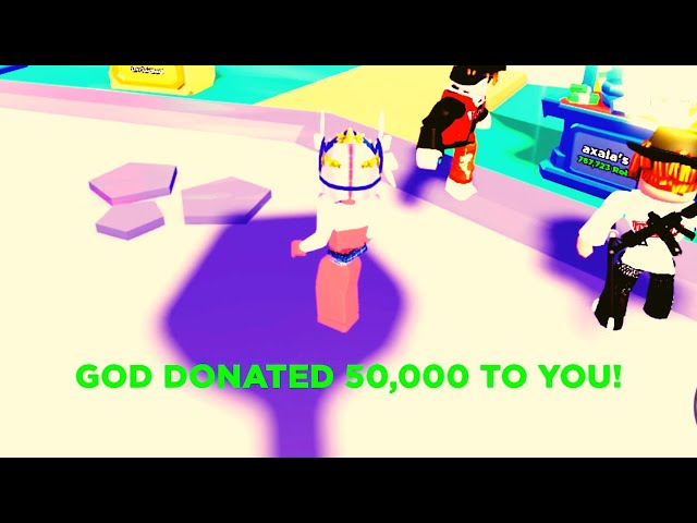 PLS DONATE News 🎄 on X: Promotion Blimp is now 50,000 giftbux instead of  15,000 robux! 🎁  / X