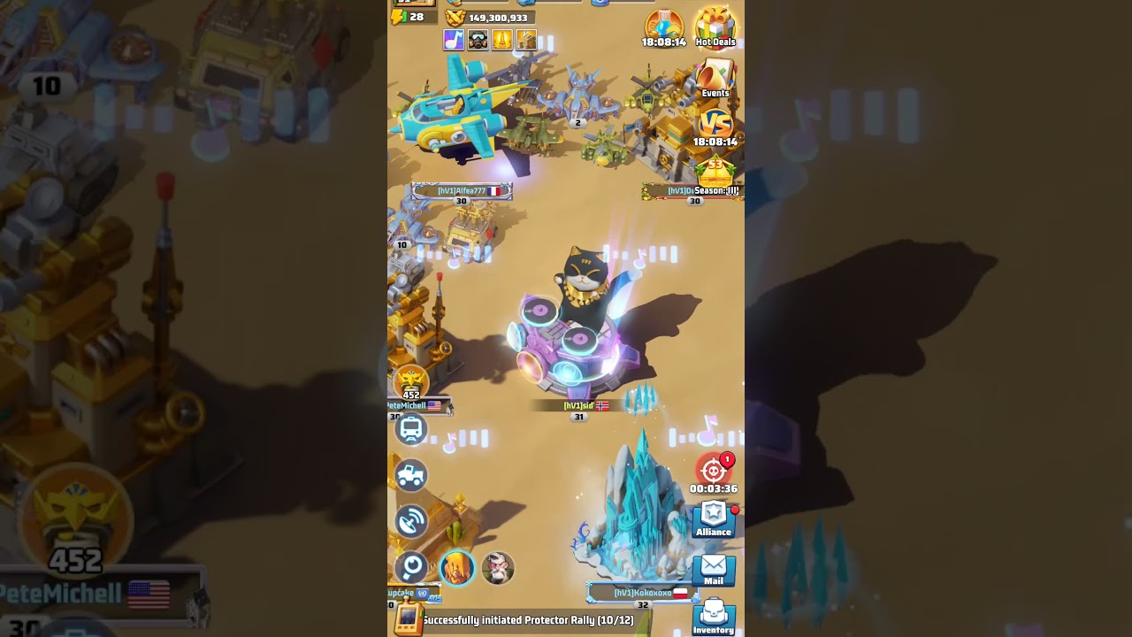 Last war cat base skin music