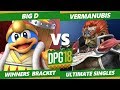 Smash Ultimate Tournament - Vermanubis (Ganondorf) Vs. CACAW! | Big D (Dedede) DPOTG18 SSBU WR1