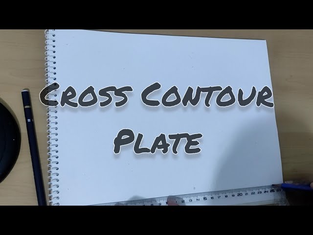 Cross Contour Plate | NicoletteStar class=