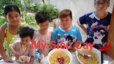 Thử Thách Người - Ăn Mì Gói Nhanh Nhất Biên Bản Nhí Live  2 || Phi Tuấn Vlog