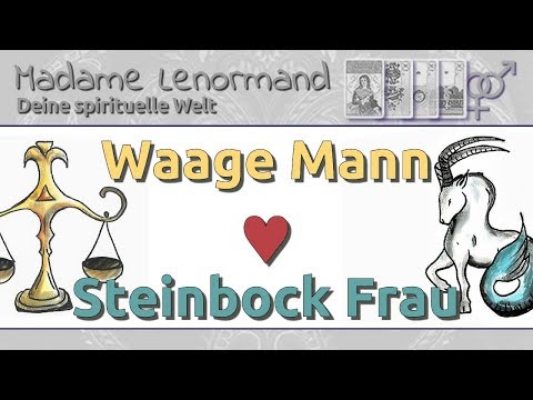 Video: Kompatibilität Von Steinbock-Frau Und Waage-Mann