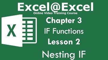 Nested IF Function | Microsoft Excel 2013