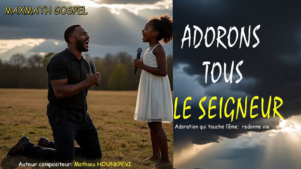 ADORONS TOUS LE SEIGNEUR. Adoration qui touche l'âme; redonne la vie aux cœurs brisés.