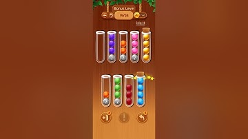 Woody Sort Puzzle Level bonus level  Ball Sort Puzzle, All Levels, playlist, Unico Studio