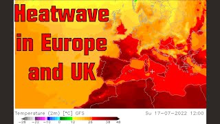 DANGEROUS HEATWAVE coming to Europe and UK this week