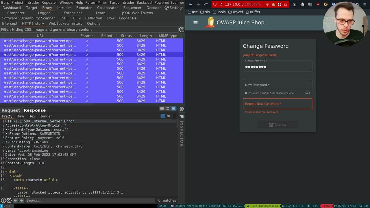 OWASP Juice Shop - Fat stacks