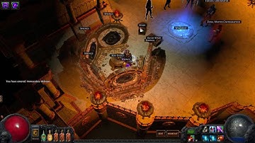 PATH OF EXILE 2.3 LACeRATE DUAL WIELD do some map