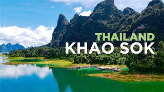 KHAO SOK: THAILAND'S mooiste NATUUR! Reisvlog met olifanten, bergen & JUNGLE