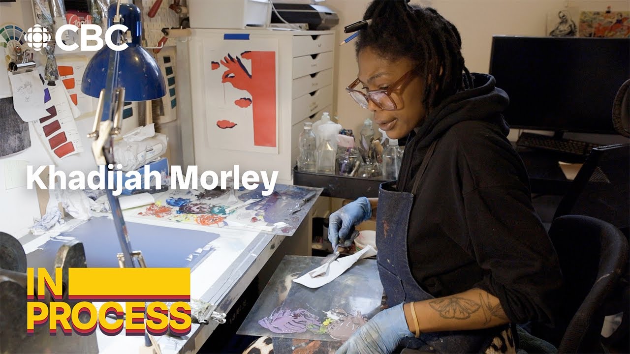 In a tiny studio, this artist prints portals to another world | In Process