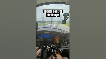 Rudder Control: we don’t practice this ENOUGH! #pilot #flying #aviation