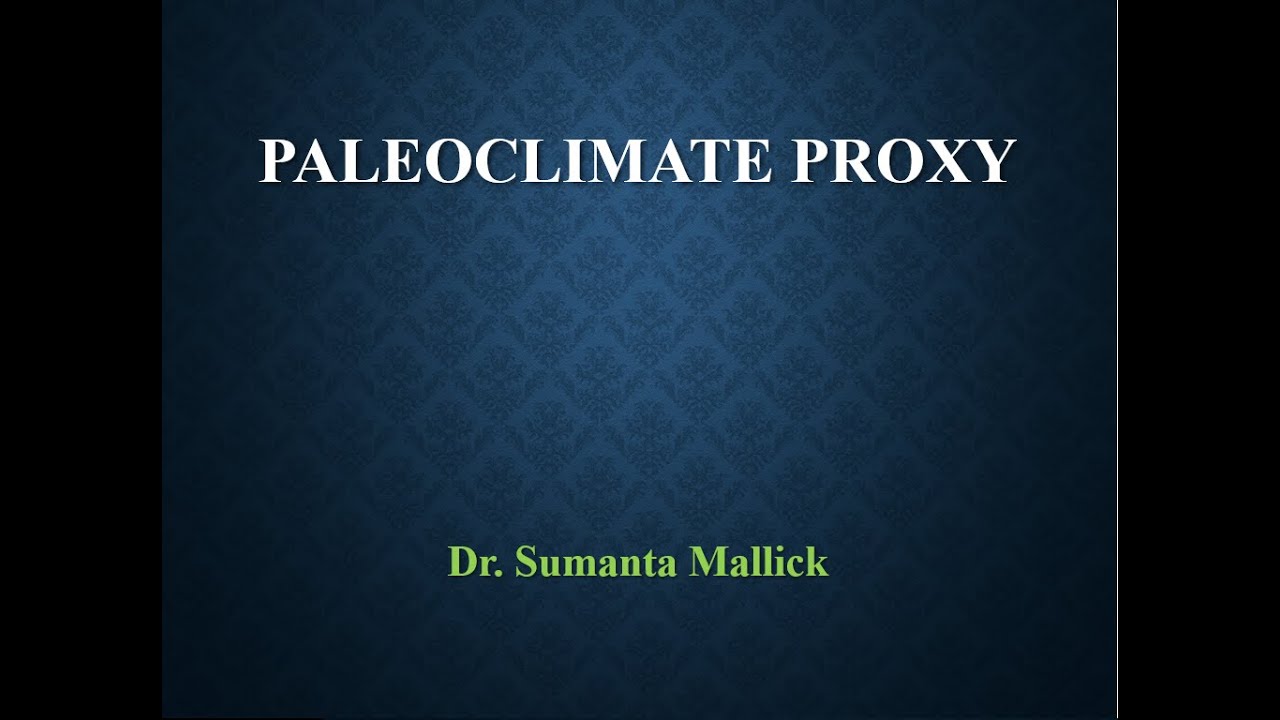 Palaeoclimate Proxy