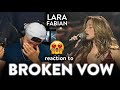 Lara Fabian Reaction to Broken Vow (FOUGHT BACK TEARS) | Dereck Reacts