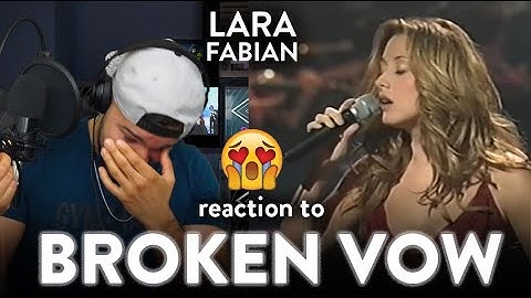 Lara Fabian Reaction to Broken Vow (FOUGHT BACK TEARS) | Dereck Reacts