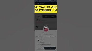 ❤️‍🔥🪄SEPTEMBER 14| ARI WALLET DAILY QUIZ|Crypto Mining Quiz #Shorts #arichainairdrop#todayquizanswer