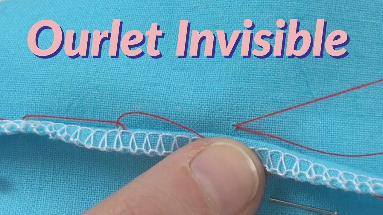 Tutoriel couture - Comment faire l'ourlet invisible 📍 