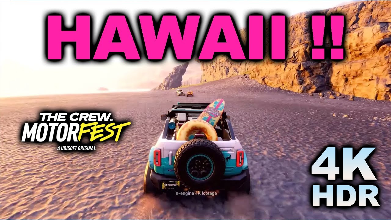 The Crew Motorfest takes Ubisoft's open-world racer to Hawaii this year