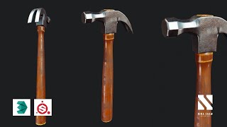 Game Asset Claw Hammer | Autodesk3dsMax/SubstancePainter