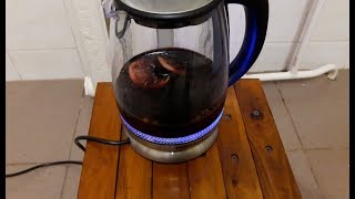 Mulled wine in a teapot. Cook the wine in the kettle. - YouTube
