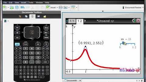 Dynamic Magnification Factor on TI nspire