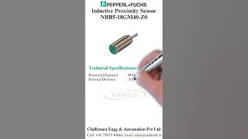 Pepperl Fuchs Inductive Proximity Sensors: NBB5-18GM40-Z0 | +91 79955 44066 #shorts