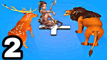 Merge Animal Evolution Game - Walkthrough Part 2 Levels 11-20  - Android ios Gameplay