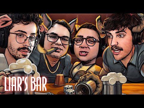 QUEM MENTE MELHOR? | Liar’s Bar com amigos