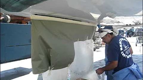 Jeanneau 57 Keel Install part four