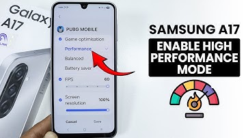 Enable High Performance Mode in Samsung A17 - Boost Speed