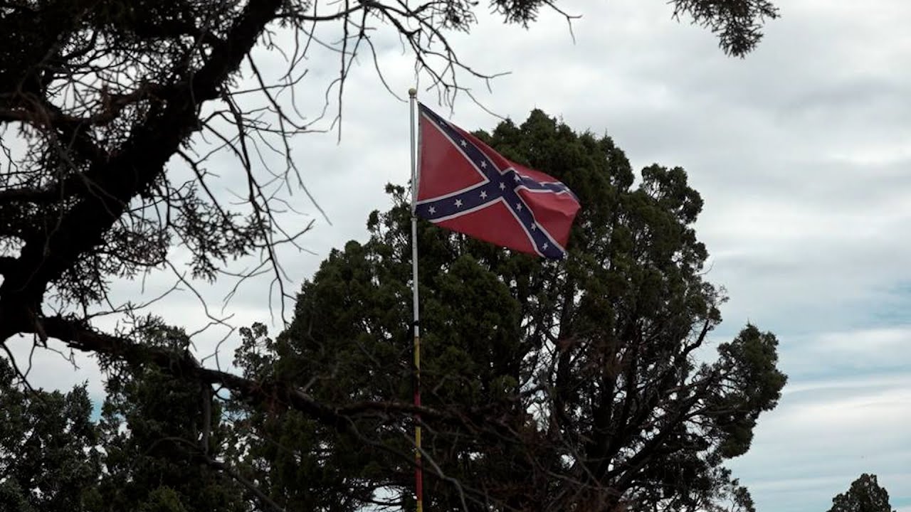 Deschutes County won’t force removal of Confederate flag at safe stay homeless camp